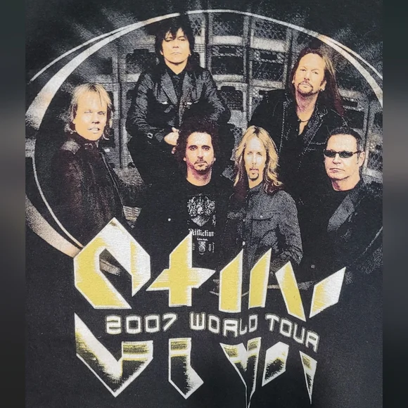 Euc Rare Vintage Styx concert tour Graphic shirt 👕 size XL - Picture 3 of 6